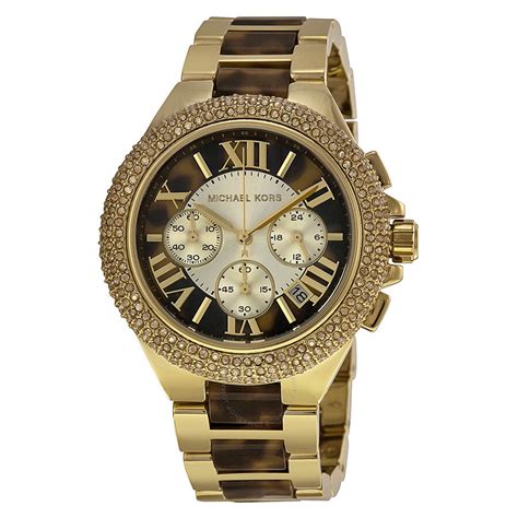 michael kors women's watch silver|michael kors camille women's watch.